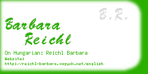 barbara reichl business card